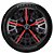 04 Calotas esportivas aro 13 universal - Triton Sport Black Red Elitte 3510 - Imagem 5