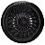 Jogo 04 Calotas Twister Preta Aro 13 Com Emblema Ford Black - Imagem 2