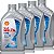 Kit 4 Litros De Oleo Do Motor Lubrificante Shell Hx8 5w30 Api Sp Ilsac Gf6a - Imagem 1