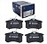 Pastilhas de freio traseiras Bosch 0986BB0290- Nivus T-Cross Virtus Polo - com motor TSi - Imagem 2