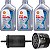 Kit troca de óleo Shell HX8 5W30 e filtros para HB20 1.0 de 2012 até 2018 - Imagem 1