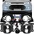 Kit Farol De Milha Completo Moldura Rele Lampada Super Branca Ecosport 2013 2014 2015 2016 2017 - Imagem 1