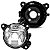 Kit Farol De Milha Completo Lampada Super Branca Gol Voyage Saveiro G5 2009 2010 2011 2012 - Imagem 2