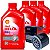 Kit Troca de óleo 20W50 - Gol Voyage Saveiro Escort Verona Del Rey - motor CHT - Imagem 1