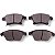 Pastilhas de freio dianteiras Bosch para Ford Fusion - 0986BB0299 - Imagem 4