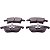 Pastilhas de freio dianteiras Bosch para Ford Fusion - 0986BB0299 - Imagem 5