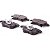 Pastilhas de freio dianteiras Bosch para Ford Fusion - 0986BB0299 - Imagem 2