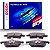 Pastilhas de freio dianteiras Bosch para Ford Fusion - 0986BB0299 - Imagem 1