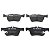 Pastilhas de freio traseiras Bosch para Ford Fusion - 0986BB0354 - Imagem 3