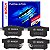 Jogo Pastilha Freio Traseiro Bosch Honda Civic G8 G9 1.8 2.0 Com Sistema Akebono - Imagem 1