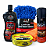 Kit Lava Auto Completo com Lava Auto Cera Silicone Perfumado e Microfibra - Imagem 1