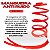 Kit Mola Esportiva Da Suspensão Red Coil Para Fiat Punto 1.4 E 1.6 2008 A 2017 - Vermelho - Imagem 5