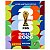 Kit Álbum De Figurinhas Da Copa Do Mundo 2026 Capa Cartão Mole Fifa World Cup + 2 Envelope C/ 7 Adesivos - Imagem 2