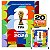 Kit Álbum De Figurinhas Da Copa Do Mundo 2026 Capa Cartão Mole Fifa World Cup + 20 Envelope C/ 7 Adesivos - Imagem 1