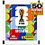 Kit Com 50 Envelope Com 350 Figurinhas Album Copa Do Mundo 2026 Fifa World Cup 2026 - Imagem 1