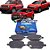 Jogo De Pastilhas Dianteiras Cobreq N1774 - Fiat Toro Jeep Renegade Compass 2015 2016 2017 2018 2019 2020 - Imagem 1