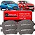 Jogo De Pastilha Freio Dianteiro Ford Motorcraft New Fiesta E Novo Ka Todos Após 2014 - Imagem 1