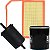 Kit Filtros De Ar Óleo E Combustível Volkswagen Up Fox Gol Polo Virtus 1.0 12V MPI 3 Cilindros Total Flex - Imagem 1