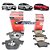 Kit pastilhas de freio dianteiras e traseiras Motorcraft - Ford Focus 1.6 16V e 2.0 16V de 2009 em diante - Imagem 1