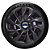 Jogo calotas esportivas Elitte DS4 Graphite aro 13 emblema Ford - Courier Fiesta Ka Focus Ecosport Escort - LC301 - Imagem 3
