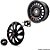 Jogo calotas esportivas Elitte DS4 Graphite aro 13 emblema Renault - Clio Hatch Sedan - LC301 - Imagem 4