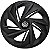 Jogo calotas esportivas Elitte Nitro Fosc Black aro 13 emblema Volkswagen - Gol Saveiro Voyage Polo - LC213 - Imagem 2
