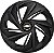 Jogo calotas esportivas Elitte Nitro Fosc Black aro 13 emblema Chevrolet - Corsa Classic Celta Pisma - LC213 - Imagem 2