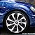 4 Calotas esportivas aro 13 Ford Ka Fiesta Escort Focus Ecosport - Elitte Velox Silver Black 3703 - Imagem 2