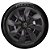 Jogo calotas esportivas Elitte Prime Fosco Black aro 14 emblema Peugeot - 206 207 208 307 - LC233 - Imagem 3