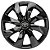 Jogo calotas esportivas Elitte Prime Black aro 14 emblema Toyota - Corolla E Etios Hatch Sedan - LC232 - Imagem 2