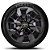 Jogo calotas esportivas Elitte Prime Black aro 14 emblema Toyota - Corolla E Etios Hatch Sedan - LC232 - Imagem 3