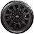 Jogo calota esportiva Elitte Passat Black Fosc Aro 13 Emblema Ford Black - Fiesta Ka Escort Courier Focus - LC103 - Imagem 3