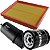 Kit Filtros De Ar Óleo Combustível Fiat Uno Mille 1.0 E Fiorino 1.4 Flex De 2001 Até 2012 - Imagem 1