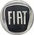 Jogo Emblema Adesivo Resinado Fiat Preto Black 48mm Calota Roda Palio Siena Uno Punto Idea - Imagem 3