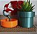 Super Mário Piranha Plant e Tubo Vaso Suculentas - Imagem 1