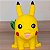 Pikachu Pokemon Vaso Suculentas - Imagem 2