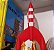 Foguete Tintin para Lua -  Peças Quebra Cabeça 3d - Imagem 1