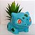Pokemon Bulbassauro Colorido Vaso Suculentas - Imagem 1