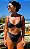 Biquíni Hot Pants Preta TEXTURIZADA - Imagem 1
