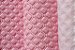 Rolo Matelassê Luxo Rosa Bebe 1.5Mm Com 0,50 Cm X 1,40 M - Imagem 1
