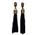 Cursor Chaveiro Tassel-2Uni-Ouro Velho / Preto - Imagem 1