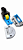 Kit Chapa Dente e Calcador em Teflon Jack - Imagem 1