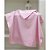 Toalha De Banho Capuz Para Bordar Baby Classic Coroa Cor Rosa 5211 - Imagem 1