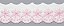 Bp053-045 Degrade Larg 4,5 Cm 80%Poliester 20% Algodão Rosa - Imagem 1