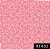 Tricoline Raminhos Rosa Chiclete 100% Algodão Fuxicos E Fricotes Rt430 - Imagem 1