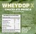 Monodose WHEYDOP X 25g Sabor Chocolate Branco Com Pistache - Imagem 2