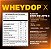 WheyDop X 450g  Sabor Doce de Leite com Laranja - Imagem 2
