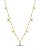 CHOKER MEDALHINAS E ZIRCÔNIAS GOTA | BANHADO A OURO - Imagem 1