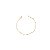 PULSEIRA VENEZIANA COM BOLINHAS | INFANTIL | BANHADO A OURO - Imagem 1