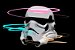 Quadro Star Wars - Capacete Stormtrooper - Imagem 1